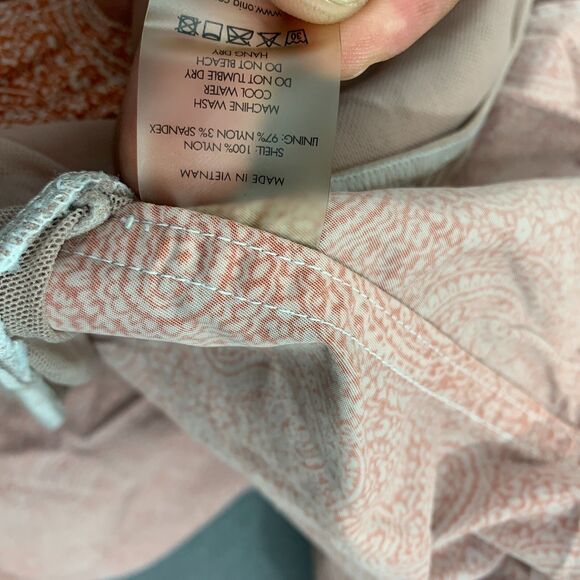 Onia Mens The Calder Board Shorts Swim Trunks Mens Size 40 Paisley Print Lined - Picture 13 of 13